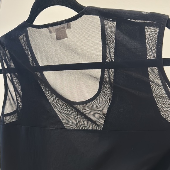 Helmut lang Black tank with Mesh detail nwots - Picture 6 of 9
